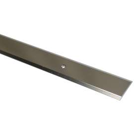 SHUR-TRIM FA1344BCL06 Seam Binder, 6 ft L, 1 in W, Aluminum, Clear