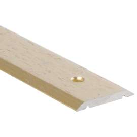 SHUR-TRIM FA1344HGA06 Seam Binder, 6 ft L, 1 in W, Aluminum, Hammered Gold Anodized