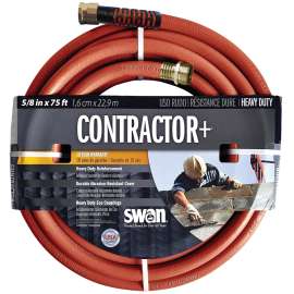 SWAN SNCG58075 Garden Hose, 75 ft L