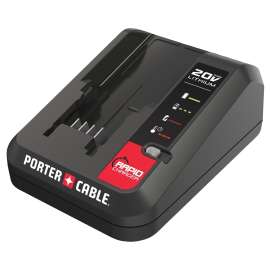 PORTER-CABLE PCC692L Battery Charger, 120 VAC Input, 20 V Output, 2 Ah, 0.67 hr Charge, Battery Included: No