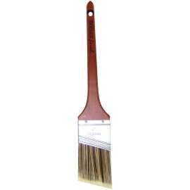 NOUR 1333-50N Paint Brush, 2 in W, Thin Angular Brush, Polyester SRT Bristle, Rat Tail Handle
