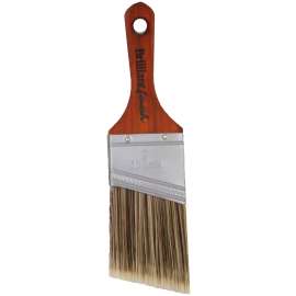 NOUR 1333-50MN Paint Brush, 2 in W, Short Angular Brush, Polyester SRT Bristle, Micro Handle