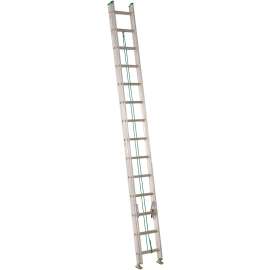 Louisville LP-2028 Extension Ladder, 225 lb, Aluminum