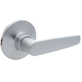Taymor Professional Series 34-FV7634 Passage Lever Set, Metal, Satin Chrome, 1-3/4 x 2-1/4 in Strike