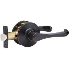 Taymor Professional Series 34-FV9934 Reversible Lever Lockset, Aged Bronze, 2-3/8 to 2-3/4 in Backset