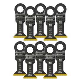 IMPERIAL BLADES IBSCT340-10 Oscillating Blade, 1-3/4 in, TiN Coated Bi-Metal