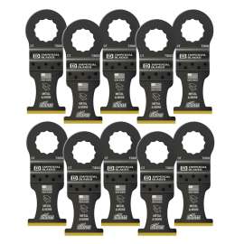 IMPERIAL BLADES SuperCut IBSCT360-10 Oscillating Blade, 1-3/8 in, TiN Coated Carbide