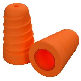 Plugfones ComforTwist Series PRP-FO10 Replacement Plugs, 23 dB NRR, Foam Ear Plug, Orange Ear Plug