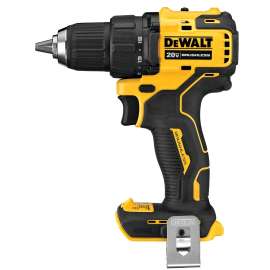 DeWALT ATOMIC DCD708B Cordless Drill/Driver, Tool Only, 20 V, 1/2 in Chuck, Ratcheting Chuck