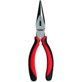 Task T25381 Plier, 6-1/2 in OAL, Soft Touch Grip Handle