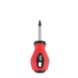 Task T50312 Screwdriver, #2 Drive, Square Recess Drive, 4 in L Shank, Soft Touch Grip Handle