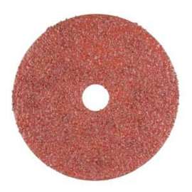 Task T41224B Sanding Disc, 4-1/2 in Dia, 24 Grit, Fiber Backing