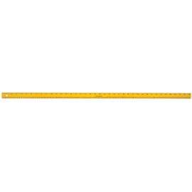 Task T58100 Yardstick, SAE, Metric Graduation, Aluminum, Black/Yellow