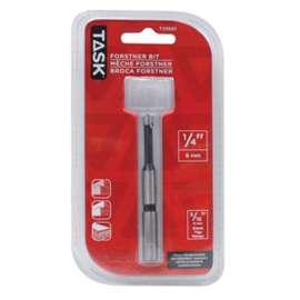 Task T22601 Drill Bit, 1/4 in Dia, 1/4 in Dia Shank, Hex Shank