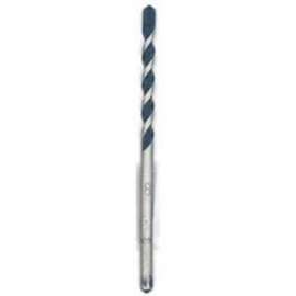 Bosch BlueGranite Turbo HCBG18T Hammer Drill Bit, 1/2 in Dia, 12 in OAL, Milled Flute, 2-Flute, 5/16 in Dia Shank
