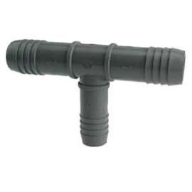Plumb Eeze UPPRT-121205 Pipe Tee, 1-1/4 x 1-1/4 x 1/2 in, Insert, Polypropylene