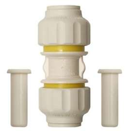 Boshart 710CEP-C10 Fitting Coupling, 1/2 in, Polyphenylsulfone, Black, 100 psi Pressure