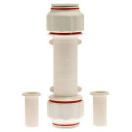 Boshart PTL-SC07 Twistloc Pipe Coupling, 3/4 in, White, 250 psi Pressure