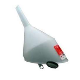 DYNALINE C30080 Industrial Funnel, 120 oz Capacity, Polyethylene, Clear