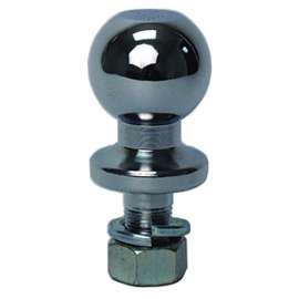 DYNALINE 11152 Trailer Ball, 2 in Dia Ball, 3/4 in Dia Shank, 3500 lb Gross Towing, Steel