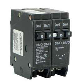 EATON DNPL153015 Circuit Breaker, DNPL, Quad, 15/30 A, 4 -Pole, 120/240 V, Plug Mounting
