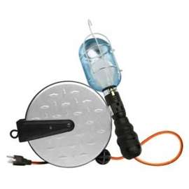 Coleman Designers Edge Series E251 Work Light Extension, Incandescent Lamp, 25 ft L Cord, Black