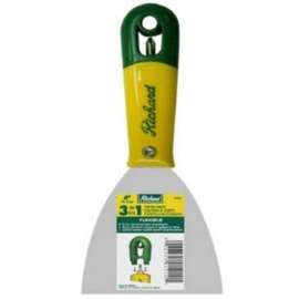 HYDE Richard Series 01215 Tapping Knife, 5 in L Blade, Carbon Steel Blade, Half Tang Blade, Polypropylene Handle