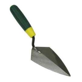 Richard PP-305 Pointing Trowel, 5 in L Blade, 2-1/2 in W Blade, HCS Blade, Rubber Handle