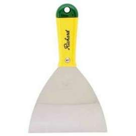 HYDE Richard Series H6F Putty Knife, 6 in L Blade, Carbon Steel Blade, Half Tang Blade, Polypropylene Handle