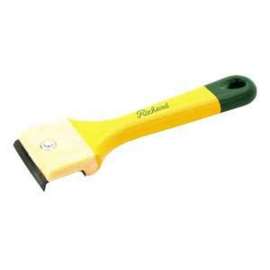 HYDE Richard W-14 Wood Scraper, 2-1/2 in W Blade, Convex Ground Blade, Polypropylene Handle