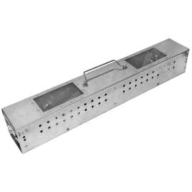 J.T. EATON 450CL Rat Trap with Window, 23 in L, 3-1/2 in W, 3-1/2 in H