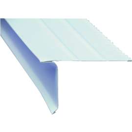 Amerimax 5504500120 Roof Edge, 10 ft L, Aluminum, White