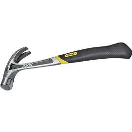 STANLEY 51-162 Nailing Hammer, 16 oz Head, Curved Claw Head, Steel Head, 13-1/8 in OAL