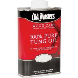 Old Masters 90001 Tung Oil, Liquid, 1 gal, Can