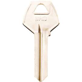 HY-KO 11010CO98 Key Blank, Brass, Nickel, For: Corbin Russwin Cabinet, House Locks and Padlocks