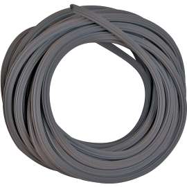Make-2-Fit P 7519 Screen Retainer Spline, 0.140 in D, 25 ft L, Vinyl, Black, Round