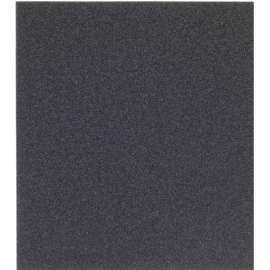 NORTON 07660701309 Sanding Sheet, 11 in L, 9 in W, Medium, 100 Grit, Emery Abrasive, Cloth Backing