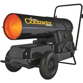 Mr. Heater F270385 Forced Air Heater, 13.4 gal Fuel Tank, Kerosene, 210000 Btu, 5250 sq-ft Heating Area