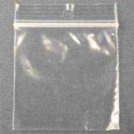 Centurion 1180 Reclosable Bag, 4 in L, 4 in W, Polyethylene, Clear