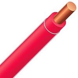 Southwire 48462603 Building Wire, 10 AWG Wire, 300 m L, Copper Conductor, PVC Sheath, Red Sheath