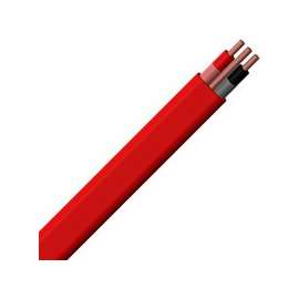 Romex 47230876 Building Wire, 12 AWG Wire, 2 -Conductor, 75 m L, Copper Conductor, PVC Sheath, Red Sheath