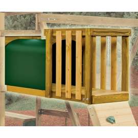 PLAYSTAR PS 8876 Adventure Tunnel Kit, Plastic/Wood, Green