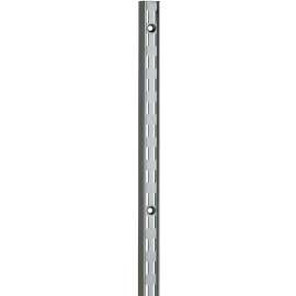 Knape & Vogt 82 TI 78 Shelf Standard, 450 lb, 14 ga Thick Material, 1-1/16 in W, 78 in H, Steel, Titanium