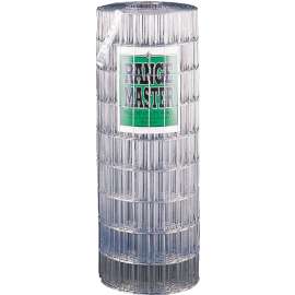 Rangemaster 7755 Welded Utility Fence, 50 ft L, 72 in H, 2 x 4 in Mesh, 14 Gauge, Galvanized