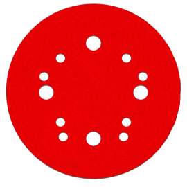 Diablo DCD050040H15G Sanding Disc, 5 in Dia, 40 Grit, Ultra Coarse, Ceramic Abrasive, 12-Hole