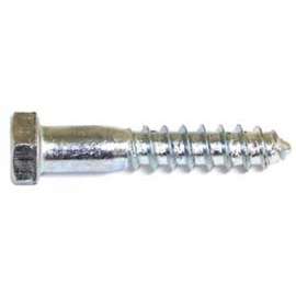 Reliable HLZ Series HLZ387CT Partial Thread Bolt, 3/8-7 Thread, 7 in OAL, A Grade, Steel, Zinc
