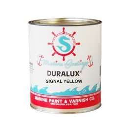 Duralux M744-4 Marine Enamel, High-Gloss, Signal Yellow, 1 qt Can