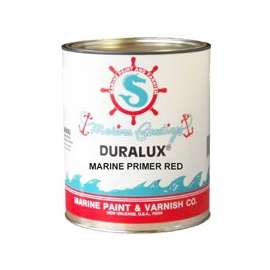 Duralux M740-4 Marine Primer, Flat/Matte, Red, 1 qt