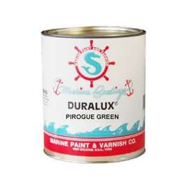 Duralux M746-1 Marine Enamel, Flat, Pirogue Green, 1 gal Can