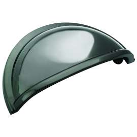 Amerock Cup Pulls Series BP53010BN Cup Cabinet Pull, 3-7/16 in L Handle, 1-5/8 in H Handle, 1 in Projection, Zinc